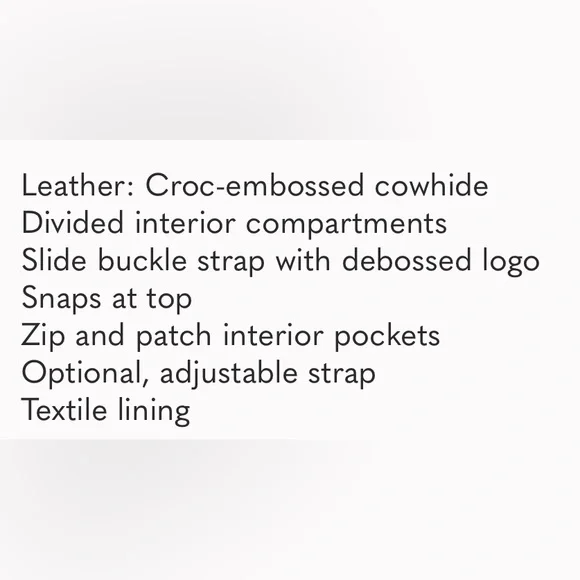 Tory Burch Lee Radziwill Embossed Small Double Bag in Roma Red - Picture 11 of 15